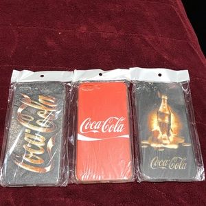 Three new Coca Cola I phone cases